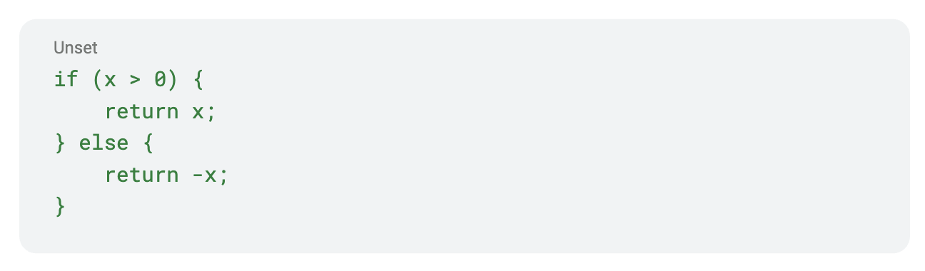 example of lines of code in an AST