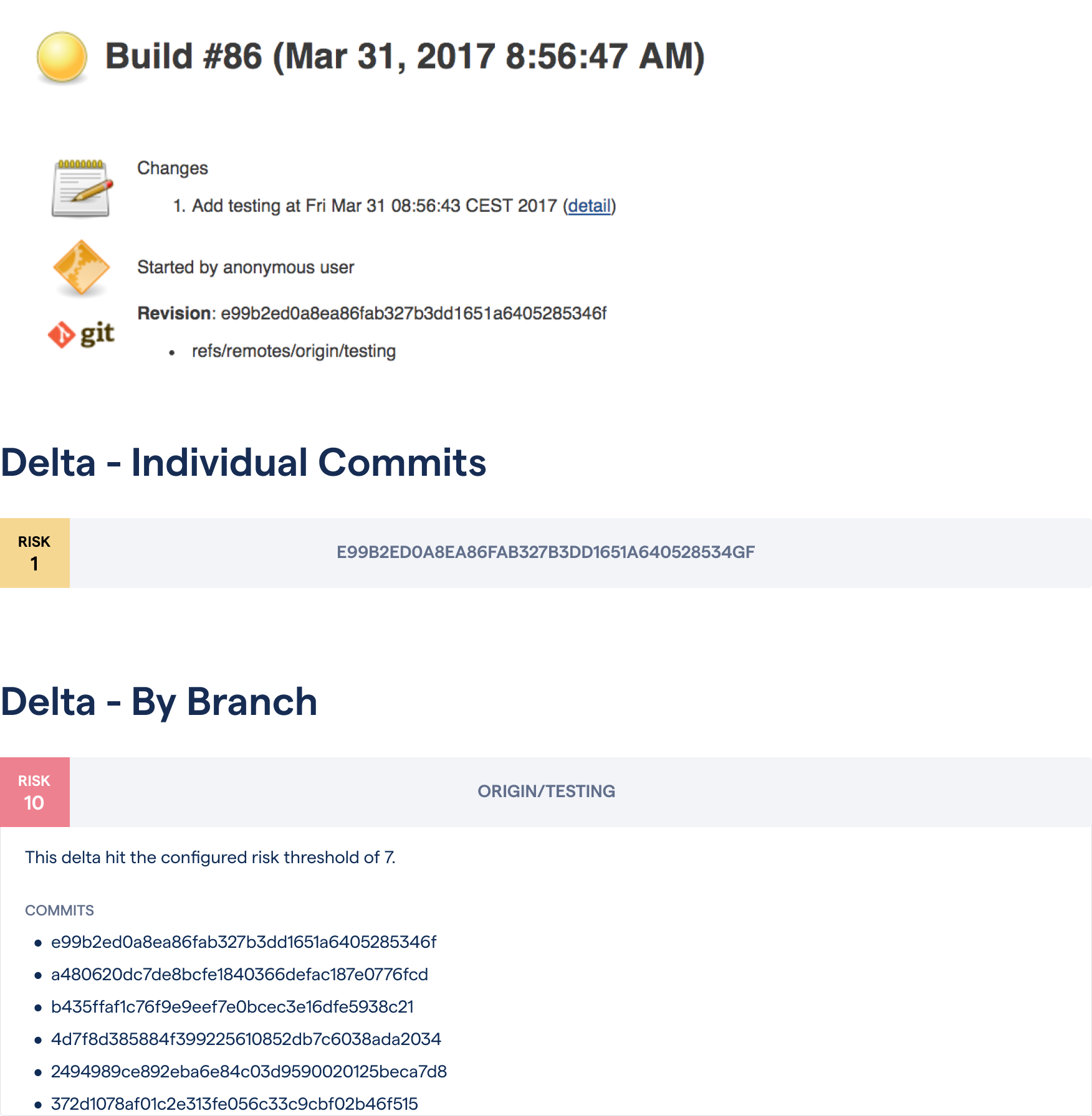 CodeScene in your Continuous Integration Pipeline