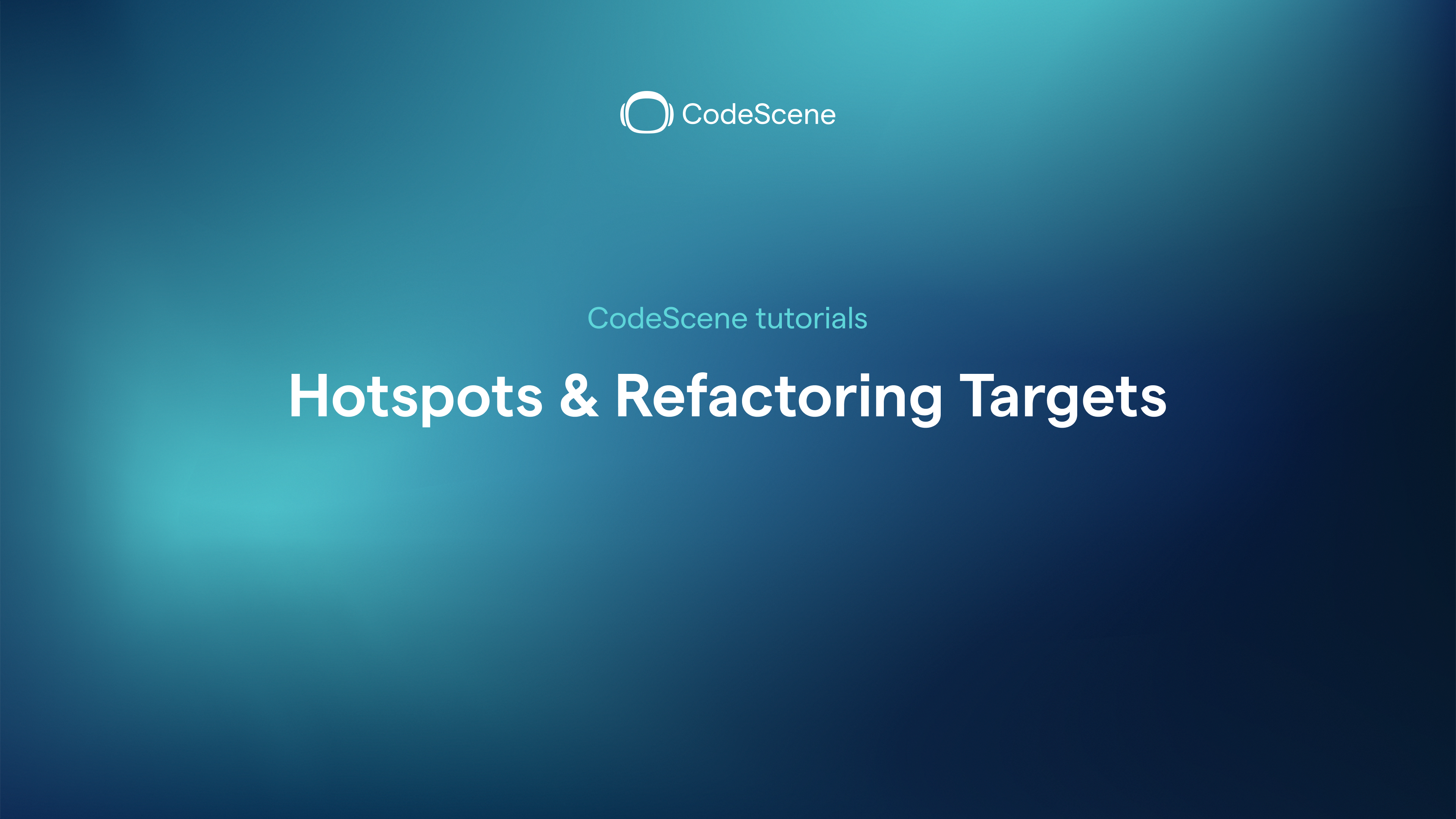 Hotspots & Refactoring Targets(1)