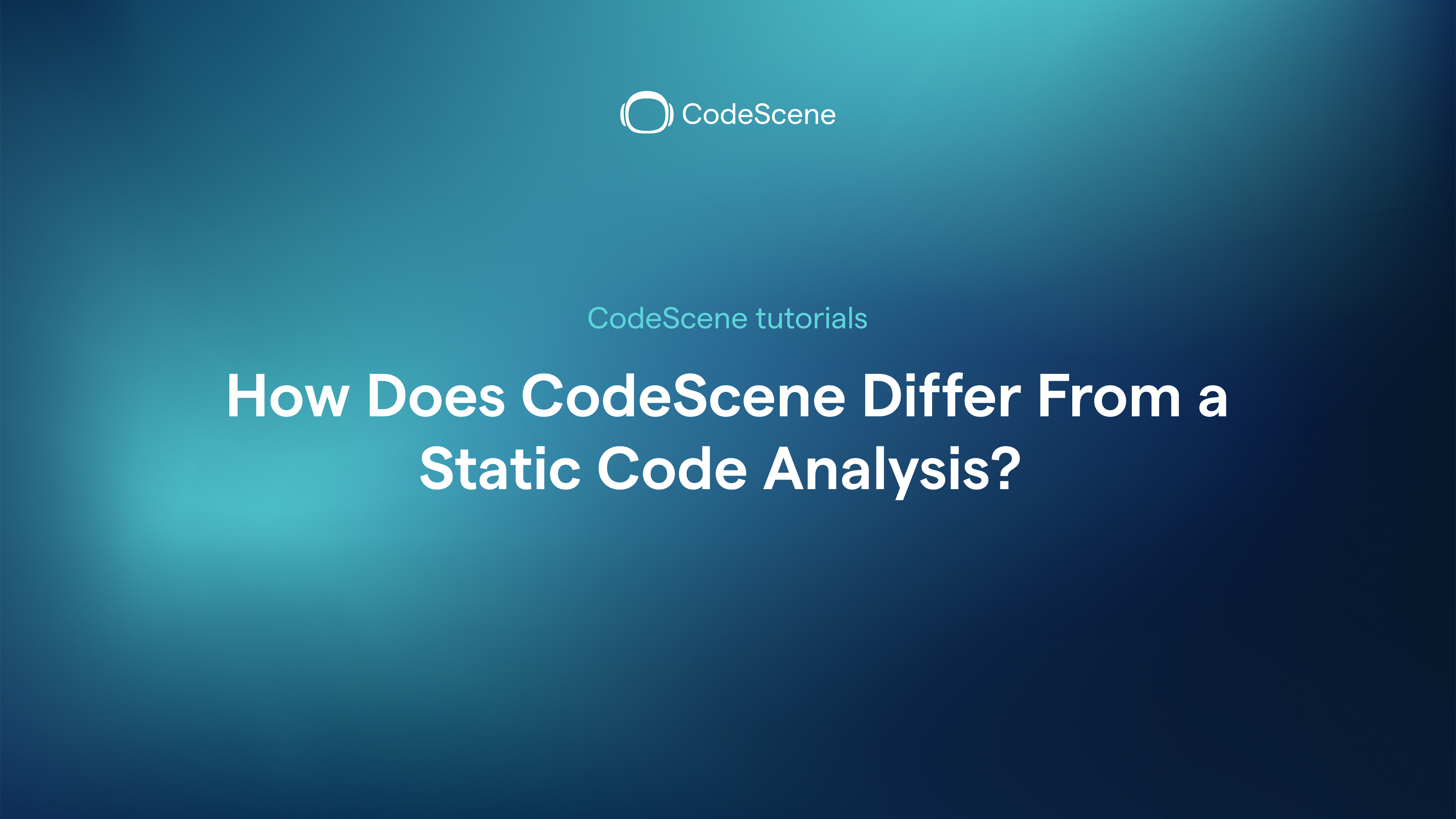 How Does CodeScene Differ From a Static Code Analysis_ (1)