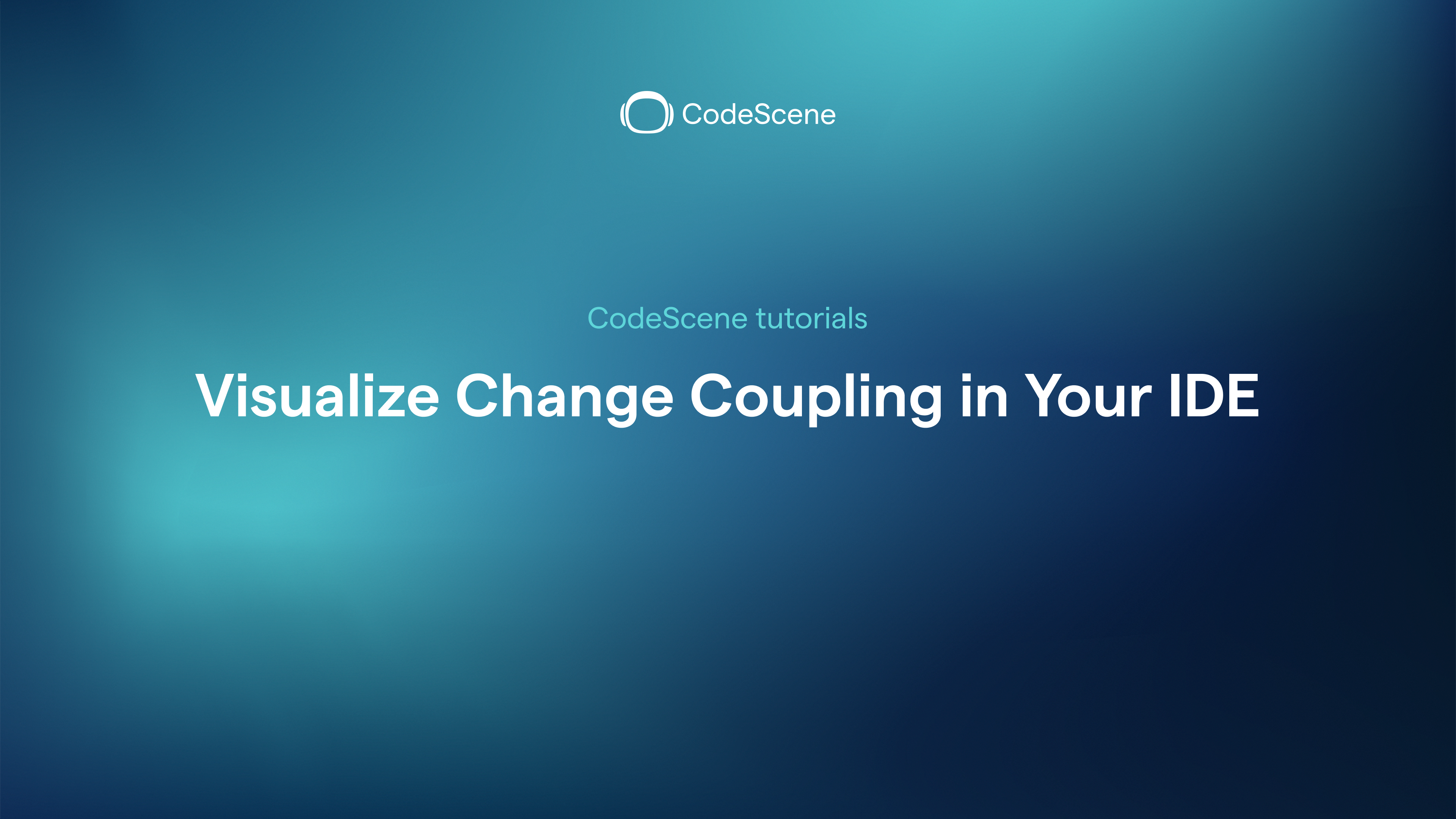 Visualize Change Coupling in the IDE(1)